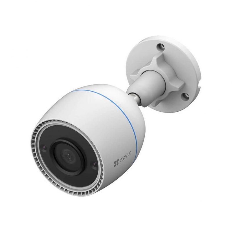 CAMARA IP EZVIZ BULLET WIFI H3C 2 MPX, IR 30 MTS, RANURA MICRO SD, DETECCION IA, MICRÓFONO INCORPORADO, IP67